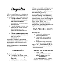  INTRODUÇÃO A LINGUÍSTICA