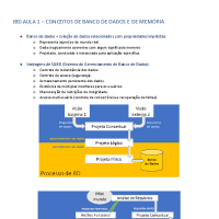 IBD1 - Introdução a Banco de Dados e Modelo ER